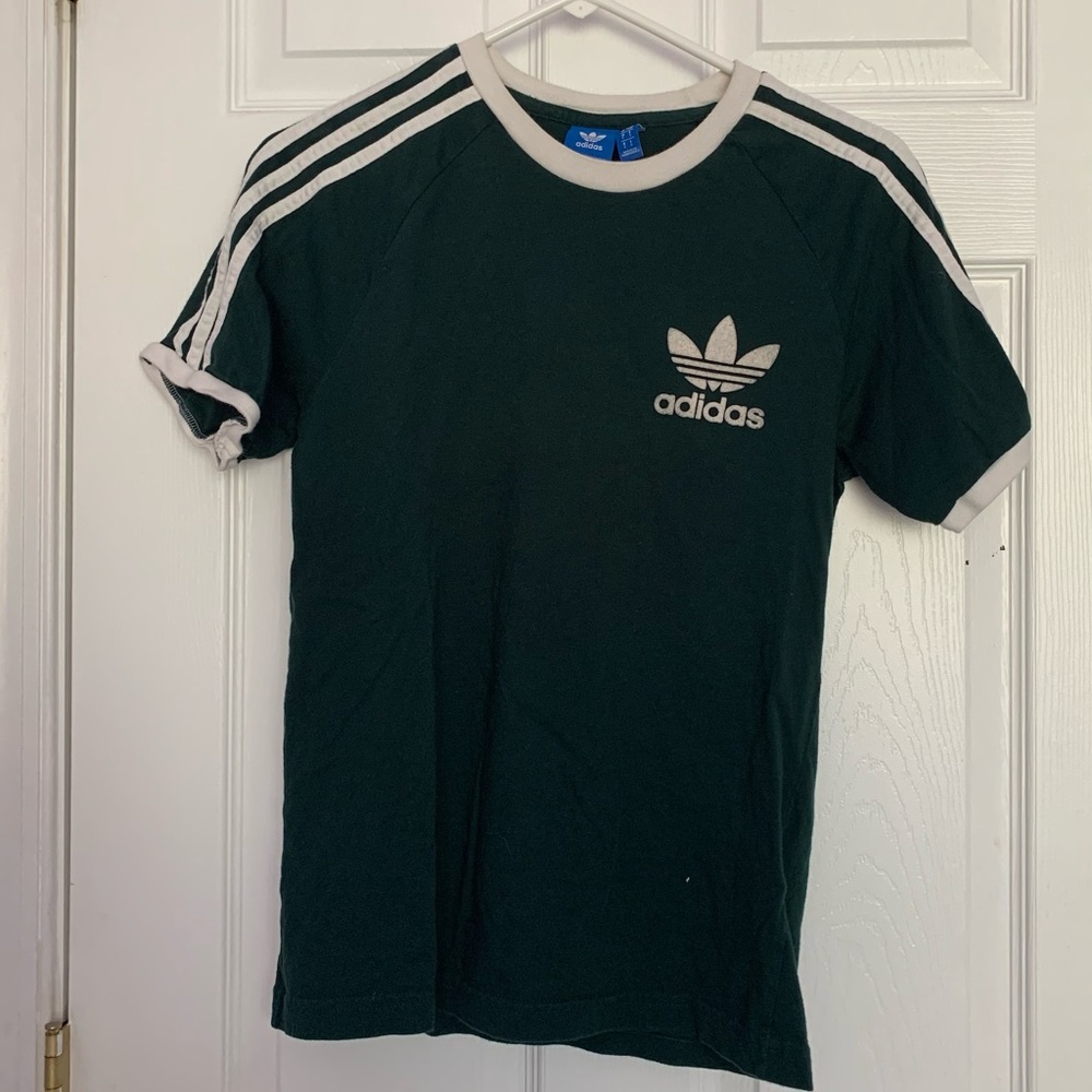 Adidas Forest Green Shirt - Small